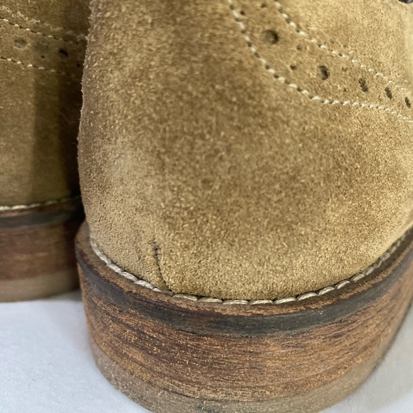 JOHNSTON & MURPHY Flex System Sheepskin Wingtip Men's Shoes. Size 9 - Picture 7 of 12